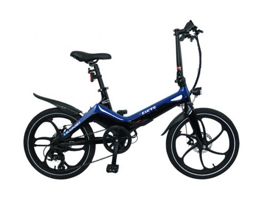 Elektrinis dviratis Blaupunkt Fiete E-Bike 20" 24 month(s) Blue/Black