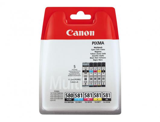 Canon Canon | 581 BK/C/M/Y Multi Pack | Black | Yellow | Cyan | Magenta | Ink tank