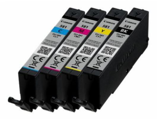 Canon Canon | 581 BK/C/M/Y Multi Pack | Black | Yellow | Cyan | Magenta | Ink tank
