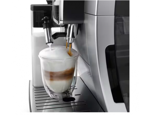 Kavos aparatas Delonghi Dinamica Plus ECAM380.85.SB Nerūdijantis plienas/Juoda
