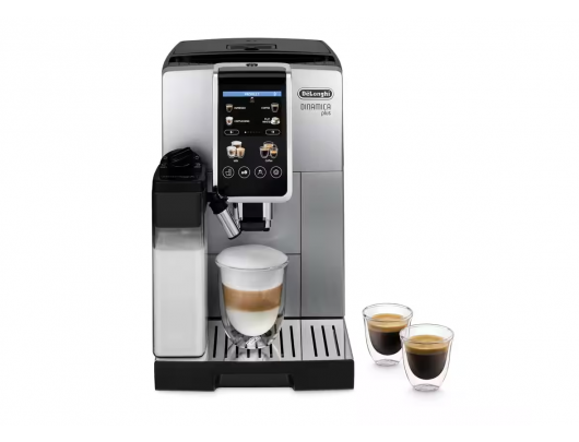 Kavos aparatas Delonghi Dinamica Plus ECAM380.85.SB Nerūdijantis plienas/Juoda