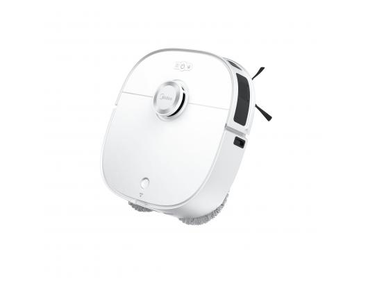 Dulkių siurblys robotas Midea Robot Vacuum Cleaner V12 Wet&Dry 5200 mAh Dust capacity 3 L 5000 Pa White