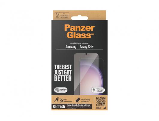 Apsauginis stiklas PanzerGlass Samsung Galaxy S24+ Stiklas Skaidrus