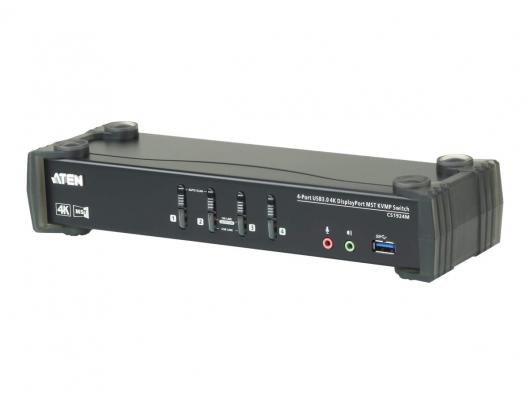 Komutatorius Aten | ATEN CS1924M KVMP Switch - KVM / audio / USB switch - 4 ports