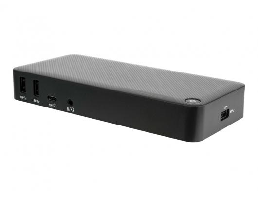 Jungčių stotelė Targus USB-C Triple-HD Docking Station with 85 W Power Delivery Ethernet LAN (RJ-45) ports 1 DisplayPorts quantity 2 HDMI ports quant
