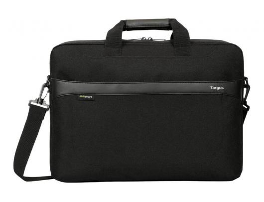 Krepšys Targus GeoLite EcoSmart Essential Laptop Case TSS991GL Fits up to size 17.3" Slipcase Black Shoulder strap