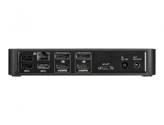 Jungčių stotelė Targus USB-C 2xHDMI 2xDP 1GbE 21.9 cmx18 cmx8 cm 1.7 kg