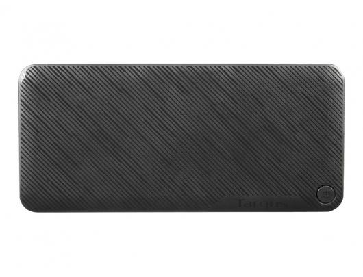 Jungčių stotelė Targus USB-C 2xHDMI 2xDP 1GbE 21.9 cmx18 cmx8 cm 1.7 kg