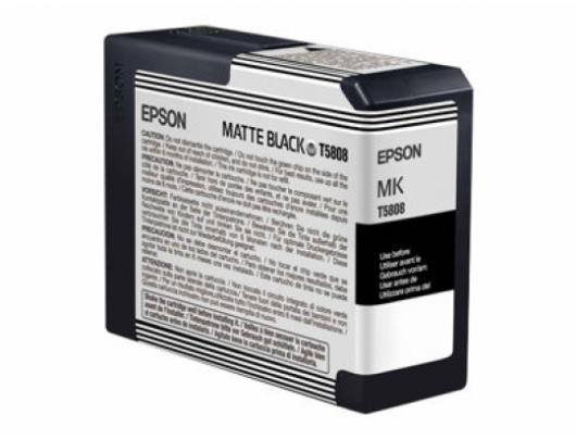 Rašalo kasetė Epson T5808 Matinė juoda