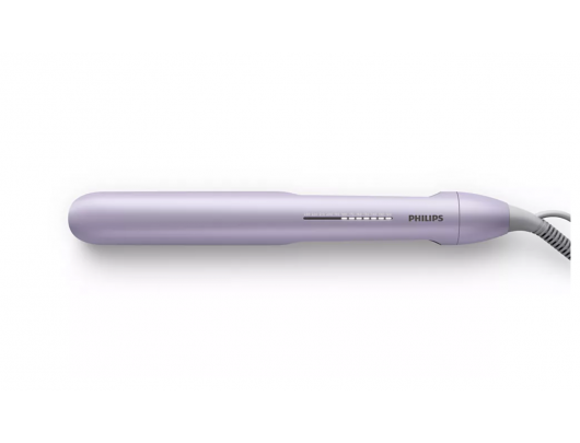 Plaukų tiesintuvas Philips BHS742, ThermoShield, mineraliniai ir vandens jonai, 230 °C, 12 nustatymų, violetinis.