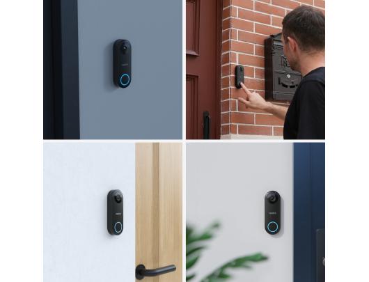 Durų skambutis Reolink D340P Smart 2K+ Wired PoE Video Doorbell with Chime