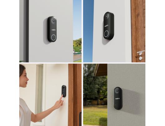Durų skambutis Reolink D340W Smart 2K+ Wired WiFi Video Doorbell with Chime