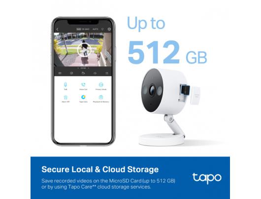 IP kamera TP-LINK Wi-Fi Home Security Camera Tapo C120 24 month(s) Compact 4 MP 3.17mm IP66 H.264 MicroSD Up to 512GB