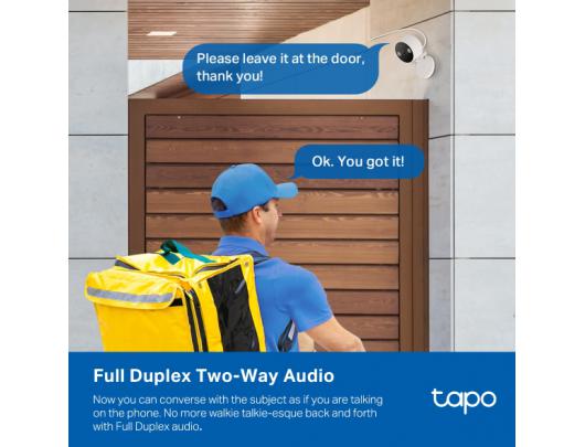 IP kamera TP-LINK Wi-Fi Home Security Camera Tapo C120 24 month(s) Compact 4 MP 3.17mm IP66 H.264 MicroSD Up to 512GB