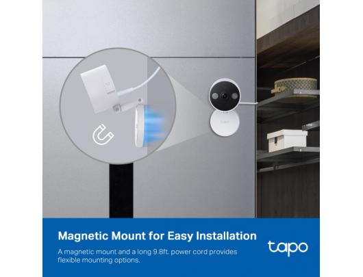 IP kamera TP-LINK Wi-Fi Home Security Camera Tapo C120 24 month(s) Compact 4 MP 3.17mm IP66 H.264 MicroSD Up to 512GB