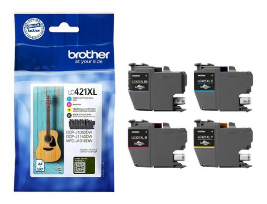 Brother Brother | 421XL | Black | Yellow | Cyan | Magenta | Ink cartridge | 500 pages