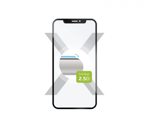Ekrano apsauga FIXED Full Cover 2,5D Tempered Glass skirta Xiaomi Redmi Note 13, black