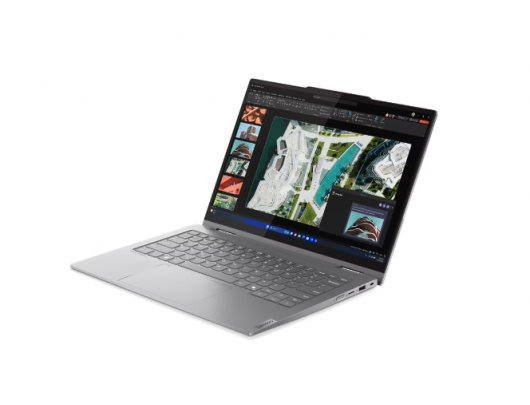 Nešiojamas kompiuteris Lenovo ThinkBook 14 2-in-1 Gen 4 Touch 14 WUXGA ULT7-155U/16GB/512GB/Intel Graphics/WIN11 Pro/ENG Backlit kbd/Grey/FP/2Y Warra