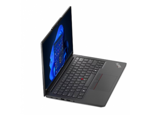 Nešiojamas kompiuteris Lenovo ThinkPad E14 Gen 6 Black 14" IPS WUXGA 1920x1200 pixels Anti-glare Intel Core U5 125U 16GB SO-DIMM DDR5 SSD 512GB Intel