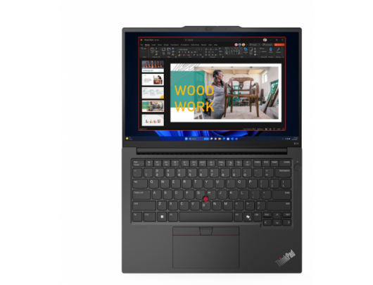 Nešiojamas kompiuteris Lenovo ThinkPad E14 Gen 6 Black 14" IPS WUXGA 1920x1200 pixels Anti-glare Intel Core U5 125U 16GB SO-DIMM DDR5 SSD 512GB Intel