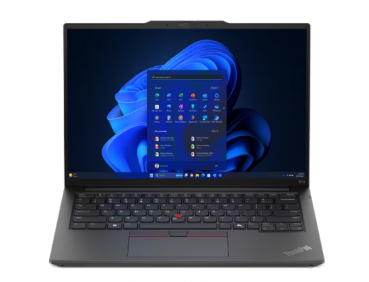 Nešiojamas kompiuteris Lenovo ThinkPad E14 Gen 6 Black 14" IPS WUXGA 1920x1200 pixels Anti-glare Intel Core U5 125U 16GB SO-DIMM DDR5 SSD 512GB Intel