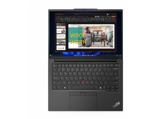 Nešiojamas kompiuteris Lenovo ThinkPad E14 Gen 6 Black 14" IPS WUXGA 1920x1200 pixels Anti-glare Intel Core U7 155H 16GB SO-DIMM DDR5 SSD 512GB Intel