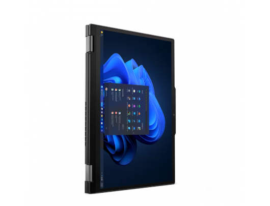 Nešiojamas kompiuteris Lenovo ThinkPad X13 2-in-1 Gen 5 Black 13.3" IPS Touchscreen WUXGA 1920x1200 pixels Anti-glare Intel Core i7 ULT7-155U 16GB So