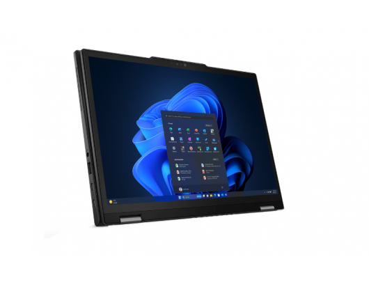 Nešiojamas kompiuteris Lenovo ThinkPad X13 2-in-1 (Gen 5) Black 13.3" IPS Touchscreen WUXGA 1920x1200 pixels Anti-glare Intel Core i7 ULT7-155U 16GB