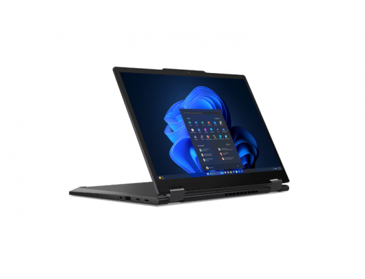 Nešiojamas kompiuteris Lenovo ThinkPad X13 2-in-1 (Gen 5) Black 13.3" IPS Touchscreen WUXGA 1920x1200 pixels Anti-glare Intel Core i7 ULT7-155U 16GB