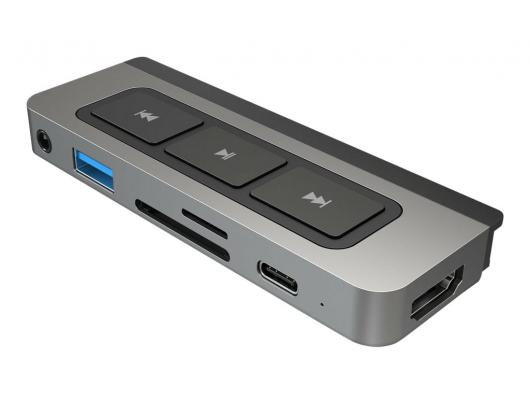 Jungčių stotelė Hyper HyperDrive Media 6-in-1 USB-C Hub skirta iPad Pro/Air HDMI ports quantity 1