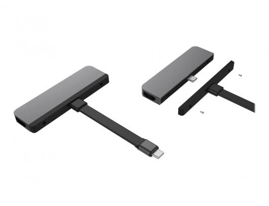 Jungčių stotelė Hyper HyperDrive 6-in-1 USB-C Hub skirta iPad Pro/Air HDMI ports quantity 1