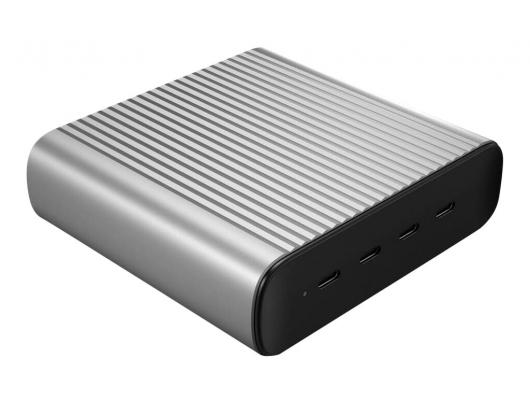 Įkroviklis Hyper HyperJuice 245W 4 USB-C PD Port GaN Charger, EU/UK Cord
