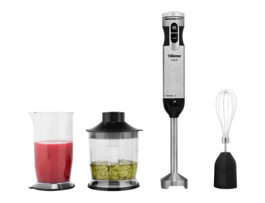 Trintuvas (blenderis) Tristar Hand Blender Set 1000 W Number of speeds 1 Turbo mode Stainless Steel/Black