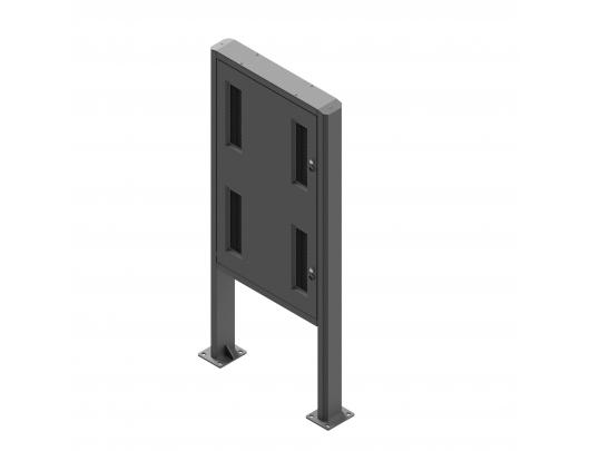Televizoriaus laikiklis EDBAK POK101 Stand skirta 55" outdoor LG monitors - 55XE4F-M, Black EDBAK
