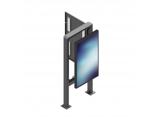 Televizoriaus laikiklis EDBAK POK101 Stand skirta 55" outdoor LG monitors - 55XE4F-M, Black EDBAK