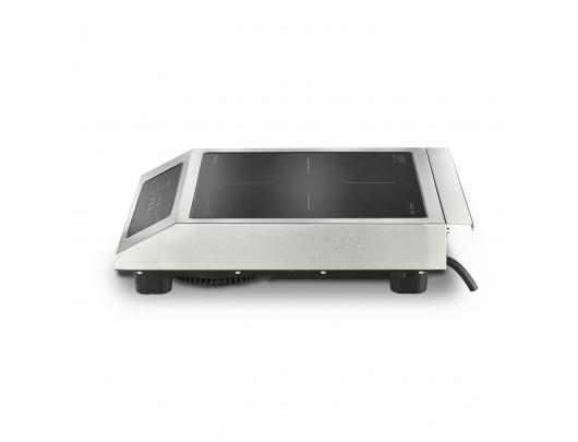 Indukcinė mini viryklė Caso Mobile Hob ProChef 3500 Induction Number of burners/cooking zones 1 Touch Timer Stainless Steel/Black