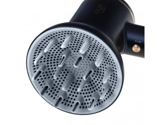 Plaukų džiovintuvas Adler Hair Dryer AD 2270 SUPERSPEED 1600 W Number of temperature settings 3 Ionic function Diffuser nozzle Black