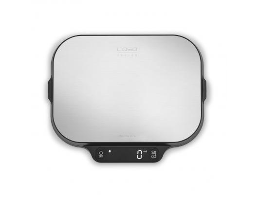 Virtuvinės svarstyklės Caso Kitchen and Precision scales | KitchenDuo | Display type LED | Black/Stainless steel