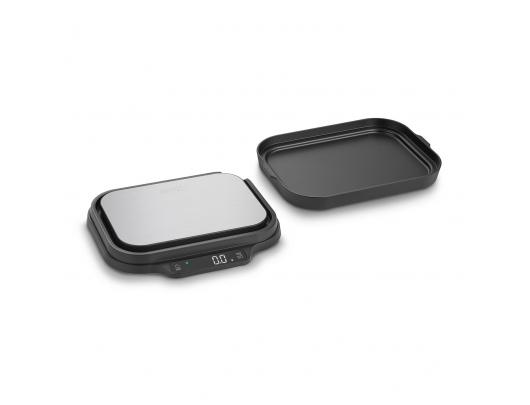 Virtuvinės svarstyklės Caso Kitchen and Precision scales | KitchenDuo | Display type LED | Black/Stainless steel