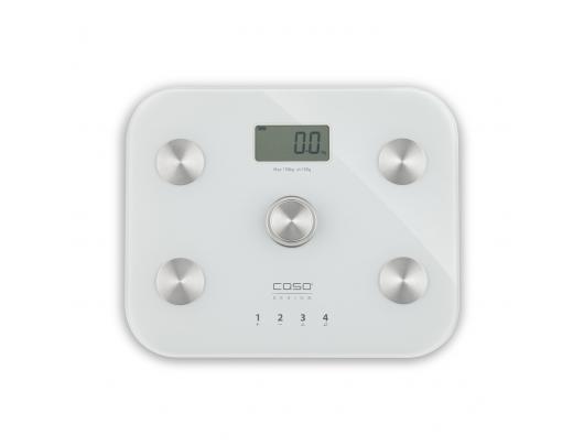 Svarstyklės Caso | Scale | BodyEnergy Fit | Maximum weight (capacity) 150 kg | Accuracy 100 g | White