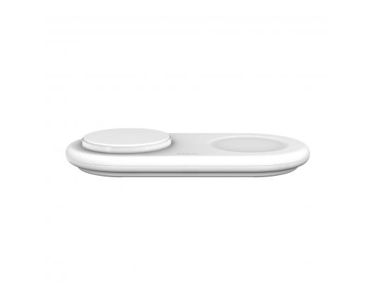 Belaidis įkroviklis Belkin BOOST CHARGE PRO 2in1 Qi2 15w Magnetic Charging Pad | WIZ021VFWH