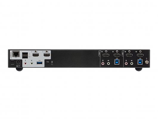 Komutatorius Aten ATEN CS1842 2-Port USB 3.0 4K HDMI Dual Display KVMP Switch - KVM / audio / USB switch - 2 ports