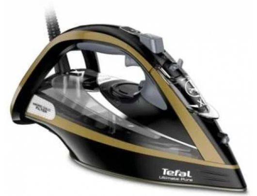 Lygintuvas TEFAL FV9865E0 Ultimate Pure Steam Iron 3000 W Water tank capacity 350 ml Continuous steam 60 g/min Steam boost performance 250 g/min Gold