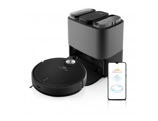 Dulkių siurblys robotas ETA Robotic Vacuum Cleaner ETA724390000 Aquilo PRO Wet&Dry Operating time (max) 180 min Li-ion 5200 mAh Dust capacity 2.5 L 4