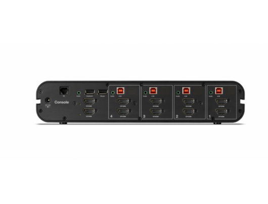 Komutatorius Belkin Universal 2nd Gen Secure KVM Switch, 4-Port, Dual Head, No CAC