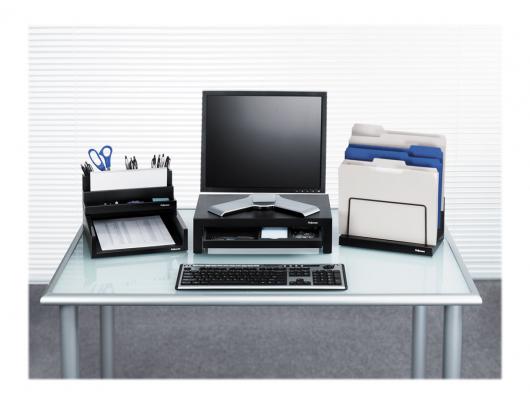 Laikiklis Fellowes Designer Suites Monitor Riser Height adjustment Black