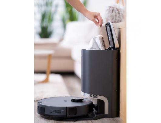 Dulkių siurblys robotas ETA Robot Vacuum Cleaner Aurum PRO ETA624190000 Wet&Dry Operating time (max) 240 min Li-ion 5200 mAh Dust capacity 0.25 L Gre