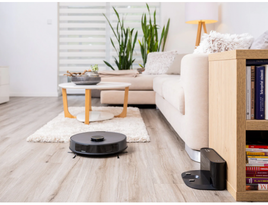 Dulkių siurblys robotas ETA Robot Vacuum Cleaner Aurum ETA524190000 Wet&Dry Operating time (max) 240 min Li-ion 5200 mAh Dust capacity 0.25 L Grey