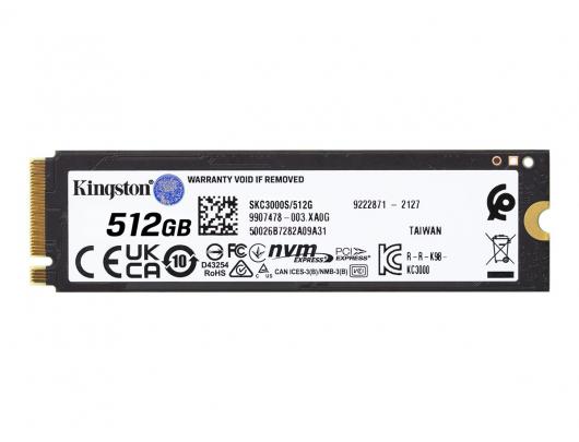 SSD diskas Kingston KC3000 512GB PCIe 4.0 SSD