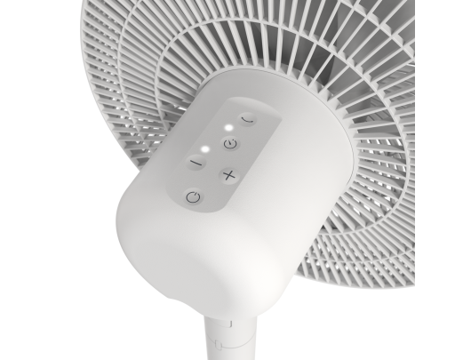 Ventiliatorius Duux Fan Whisper Essence Stand Fan Grey Diameter 33 cm Number of speeds 7 Oscillation No